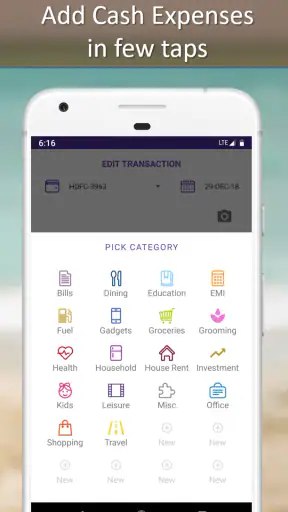 Expense Tracker Budget Planner screenshot