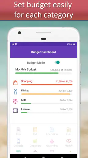 Expense Tracker Budget Planner screenshot