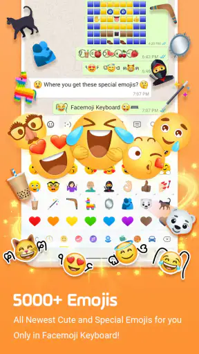 Facemoji AI Emoji Keyboard screenshot