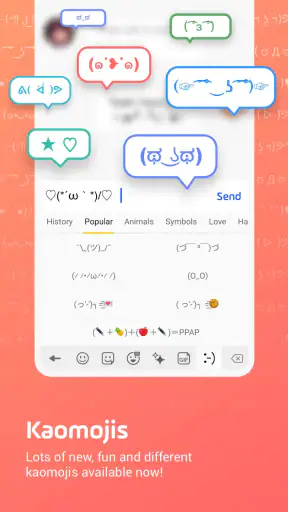 Facemoji AI Emoji Keyboard screenshot