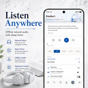 Faith Bible - Offline & AI screenshot