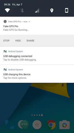 Fake GPS Location: Joystick an screenshot