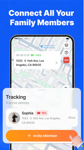 Family GPS Tracker: Geo Find screenshot