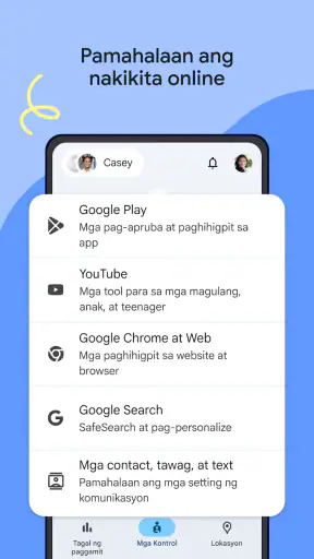 Family Link ng Google screenshot