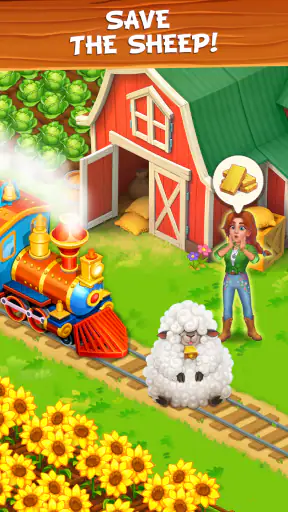 Farm Town: Merge Village Story screenshot