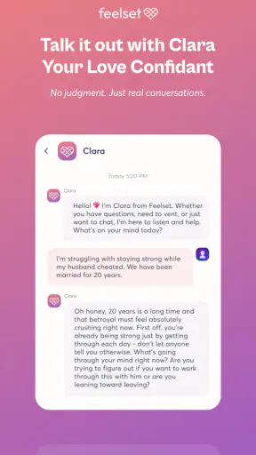 Feelset - Vent, Heal, Grow screenshot