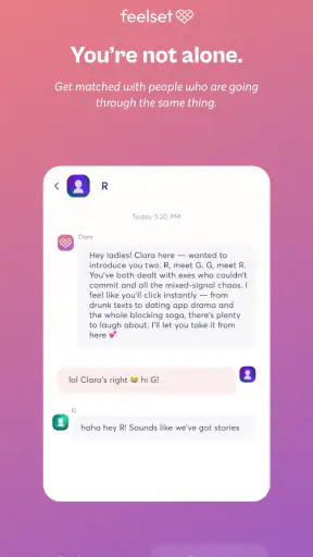 Feelset - Vent, Heal, Grow screenshot