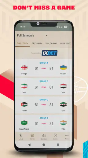 FIBA Basketball World Cup 2027 screenshot