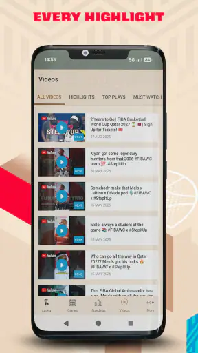 FIBA Basketball World Cup 2027 screenshot