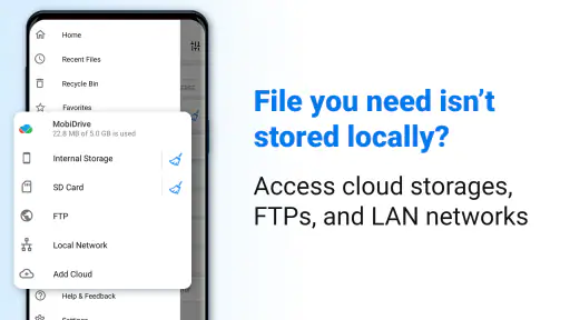 File Commander Manager & Vault screenshot