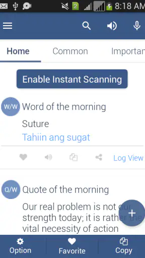 Filipino Dictionary Offline screenshot