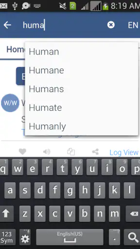 Filipino Dictionary Offline screenshot