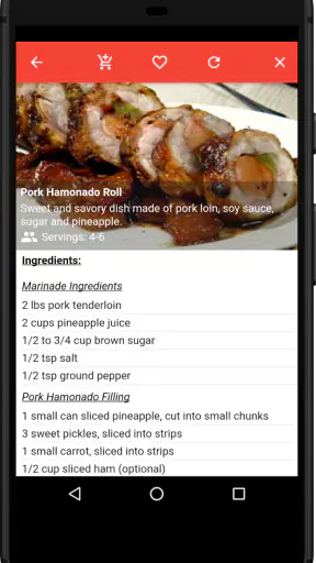 Filipino Food Recipes screenshot