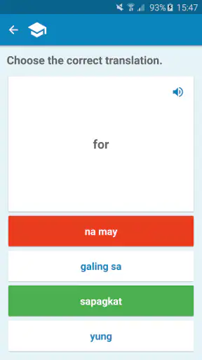 Filipino-Ingles Dictionary screenshot