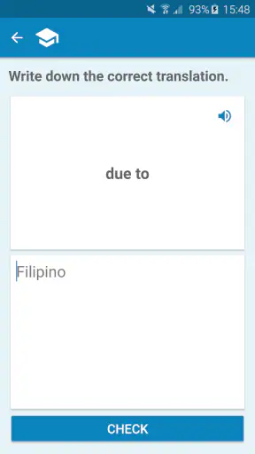Filipino-Ingles Dictionary screenshot