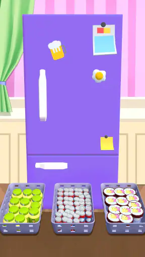 Fill Up Fridge:Organizing Game screenshot