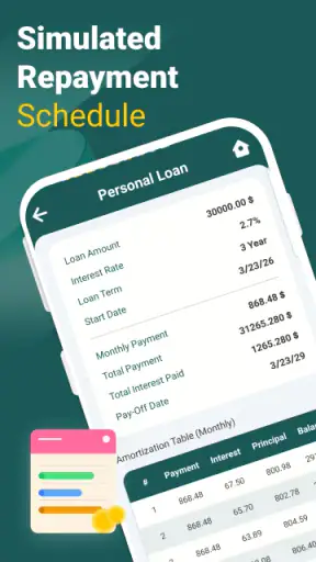 Finance Calc Tool screenshot