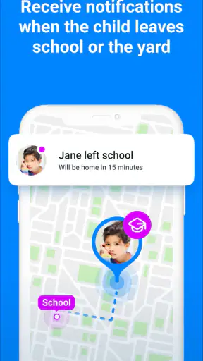 Find my kids: live GPS tracker screenshot