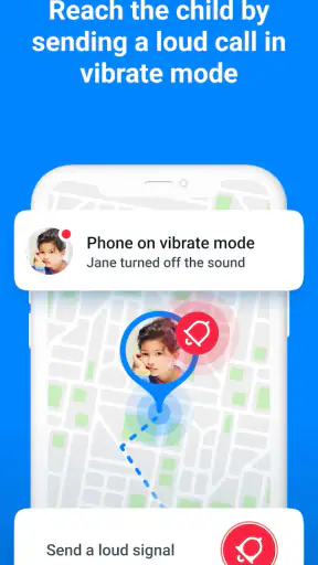 Find my kids: live GPS tracker screenshot
