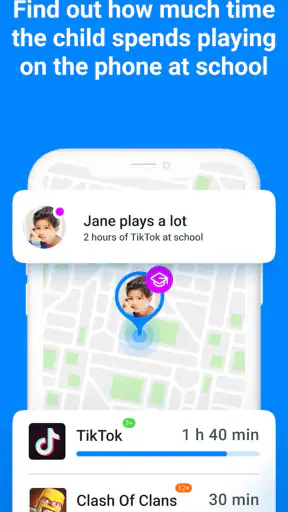 Find my kids: live GPS tracker screenshot