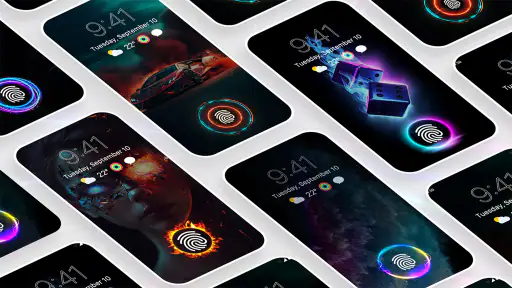 Fingerprint Live Animation App screenshot