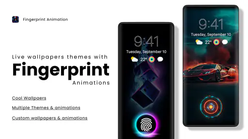 Fingerprint Live Animation App screenshot