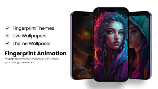 Fingerprint Live Animation App screenshot