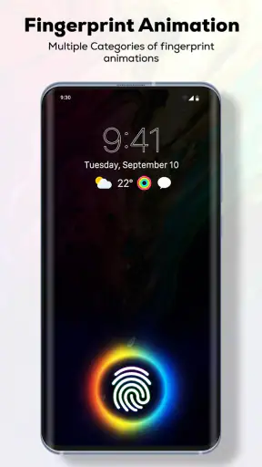 Fingerprint Live Animation App screenshot
