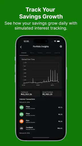 Finnest - Savings Tracker PH screenshot