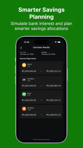 Finnest - Savings Tracker PH screenshot