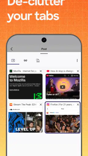 Firefox Fast & Private Browser screenshot