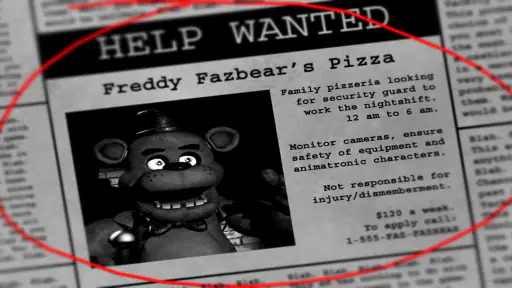 Five Nights at Freddy's screenshot
