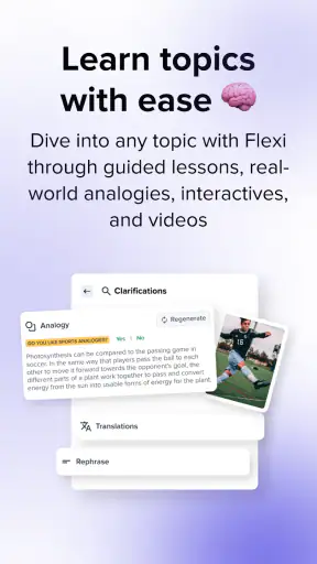 Flexi AI Tutor & Homework Help screenshot