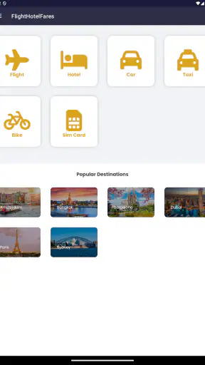 FlightHotelFares screenshot