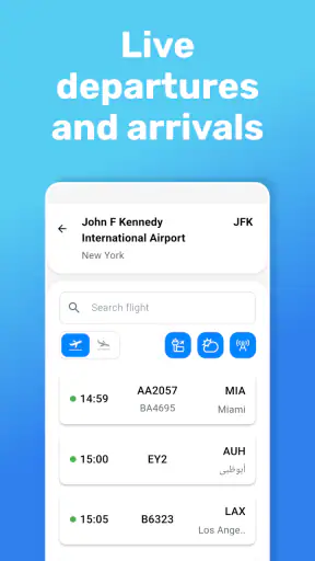 FLIGHTS – mga flight screenshot