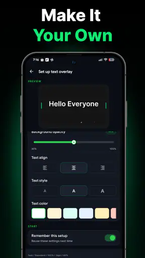 Floating Teleprompter for Live screenshot
