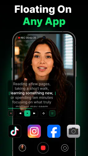 Floating Teleprompter for Live screenshot