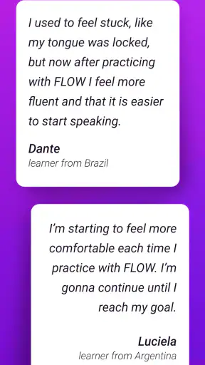 FLOW Speak screenshot