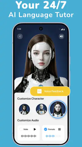 Fluzy: Learn Language with AI screenshot
