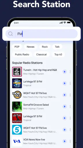 FMRadio : AM, FM, Local Radio screenshot