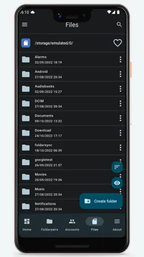 FolderSync Pro screenshot