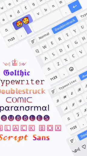 Fonts Aa - Keyboard Fonts Art screenshot