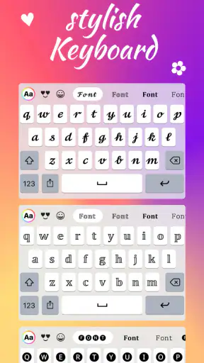 Fonts Keyboard Themes & Emoji screenshot