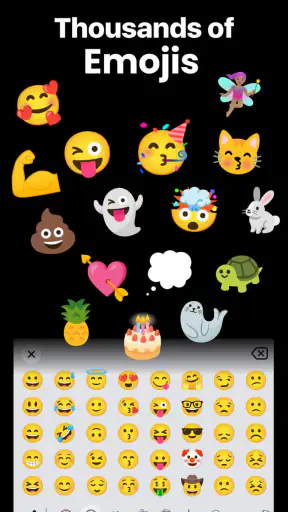 Fonts Keyboard Themes & Emoji screenshot