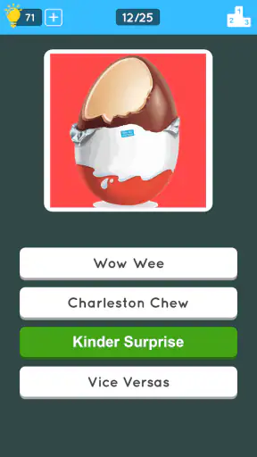 Food Quiz: Multiple Choice screenshot