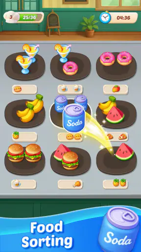 Food Sort: Puzzle Game screenshot