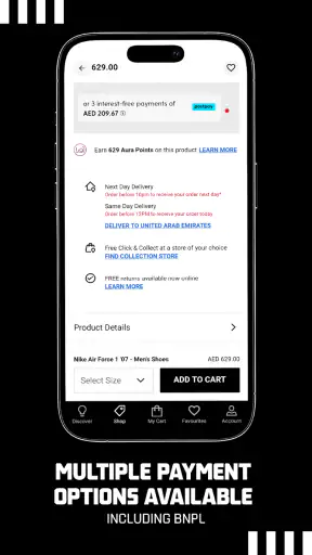 Foot Locker MENA screenshot