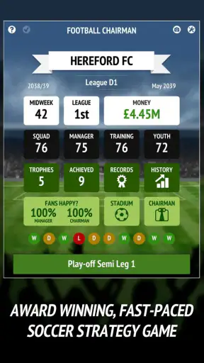 Football Chairman Pro screenshot