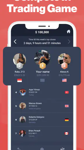 Forex Trading School & Game screenshot