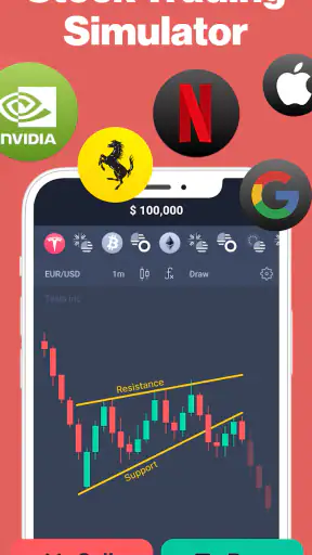 Forex Trading School & Game screenshot